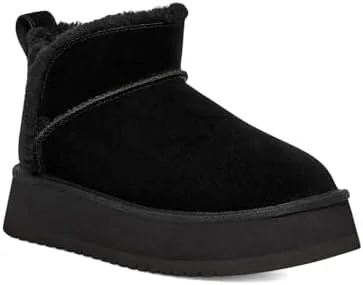 koolaburra by ugg womens koola ultra mini platform boot black 9